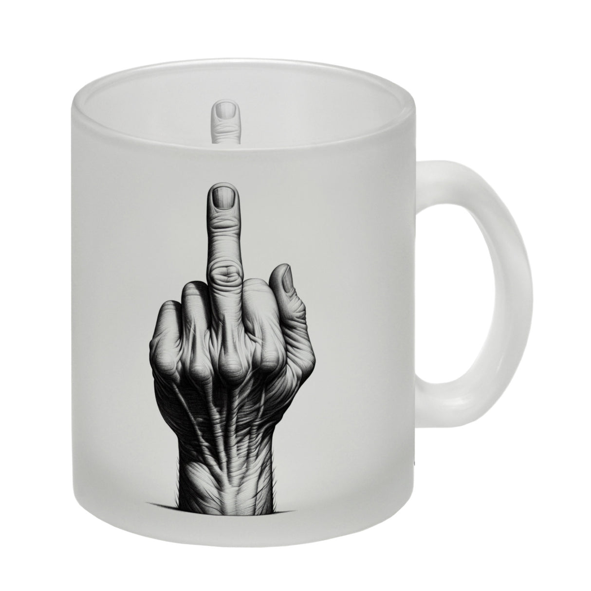 Mittelfinger Kaffeebecher