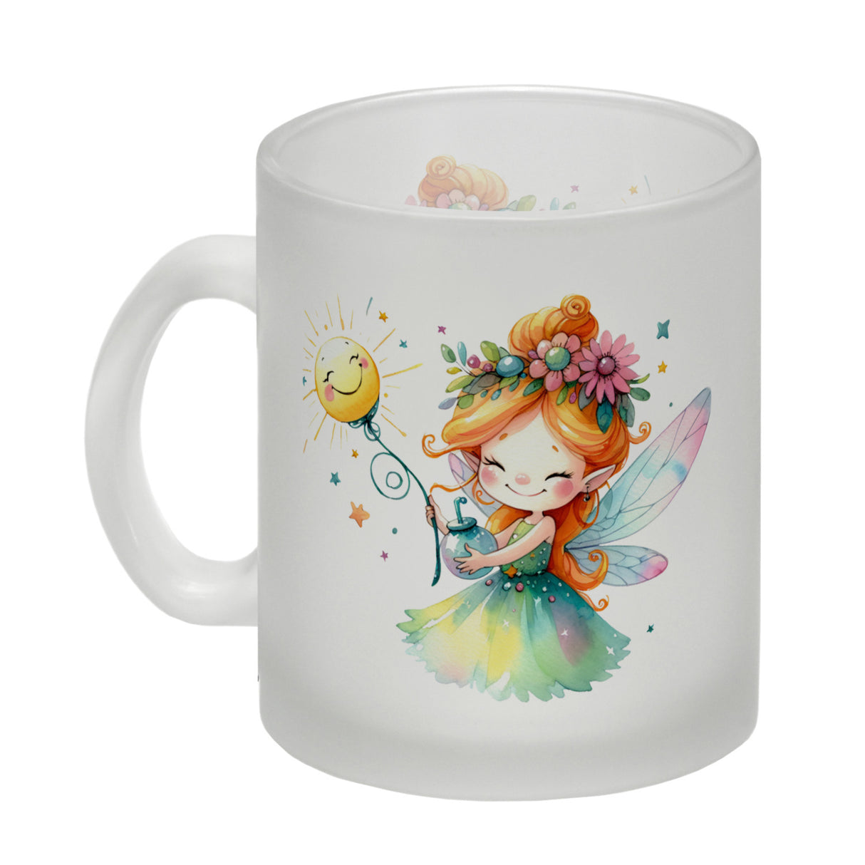 Magische bunte Fee Kaffeebecher
