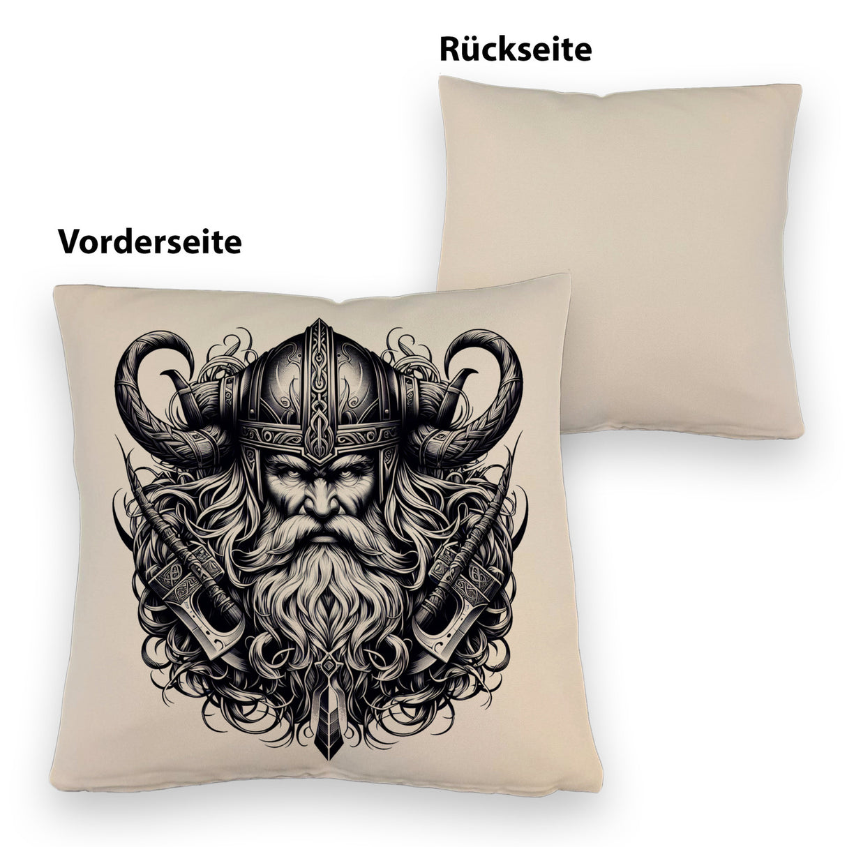 Wikingergott Odin Kissen