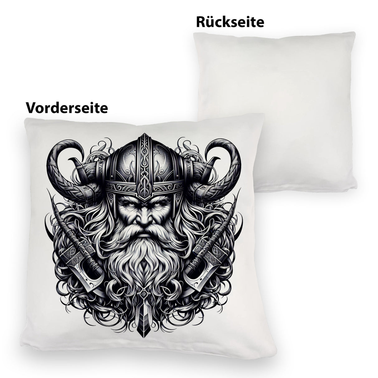 Wikingergott Odin Kissen