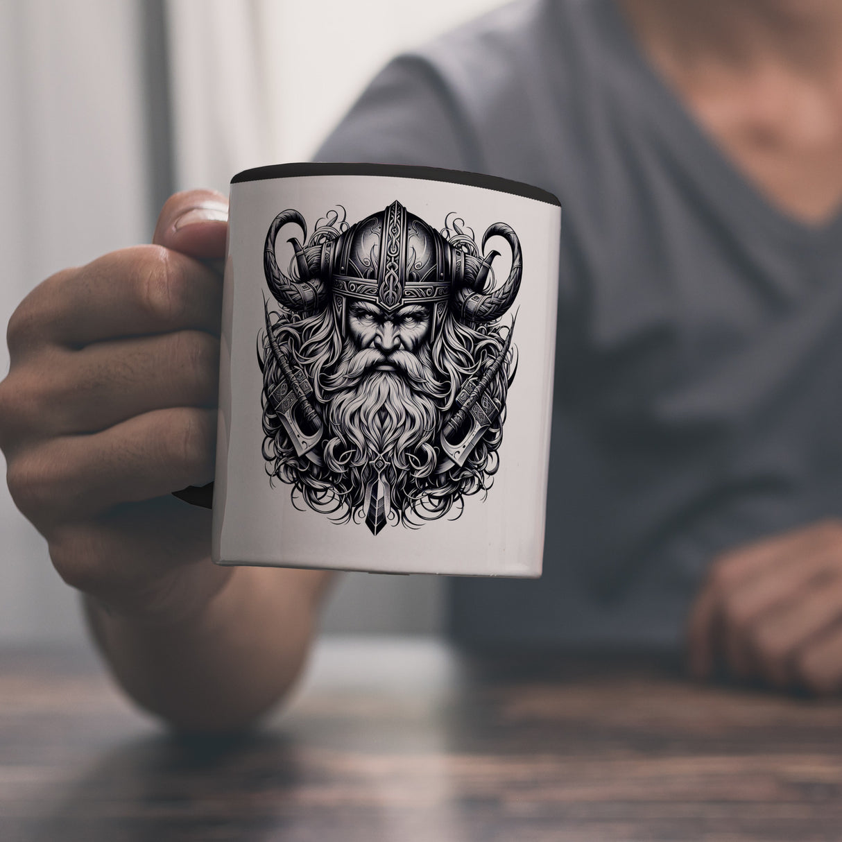 Wikingergott Odin Kaffeebecher