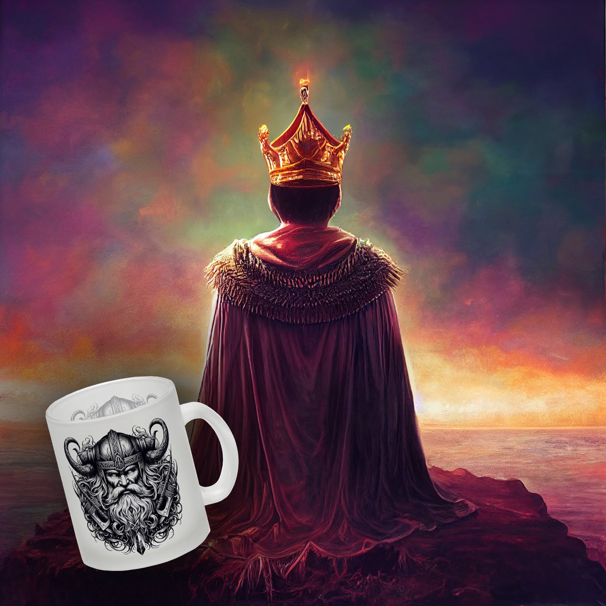 Wikingergott Odin Kaffeebecher