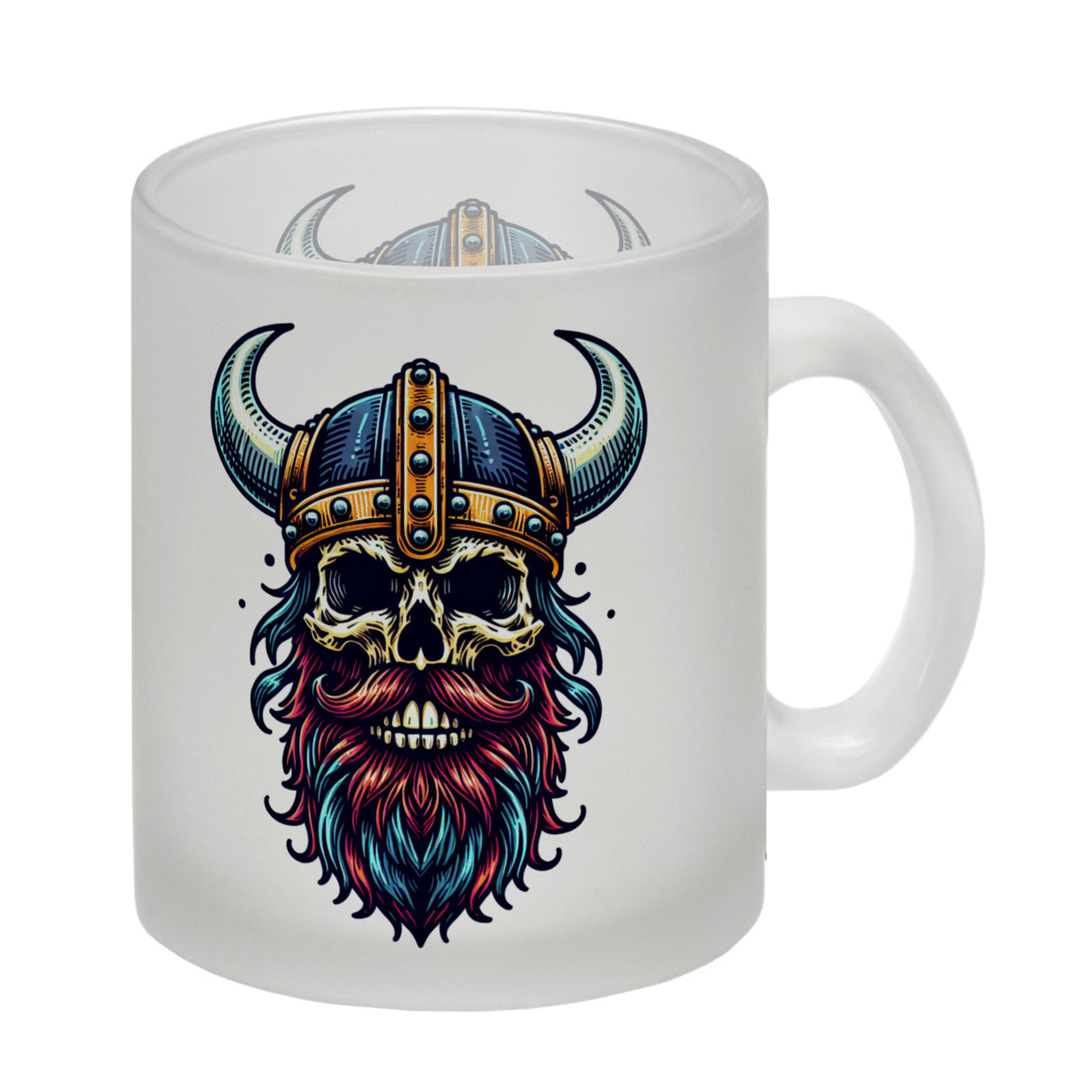 Totenkopf Wikinger Kaffeebecher