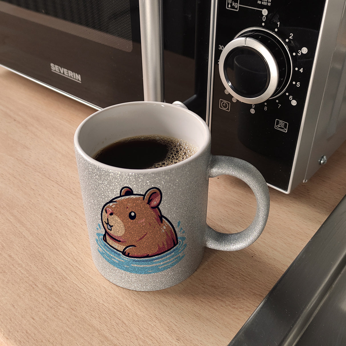 Capybara Comic Kaffeebecher