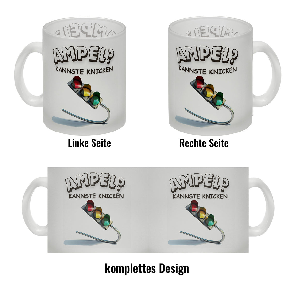 Ampel? Kannste Knicken Kaffeebecher