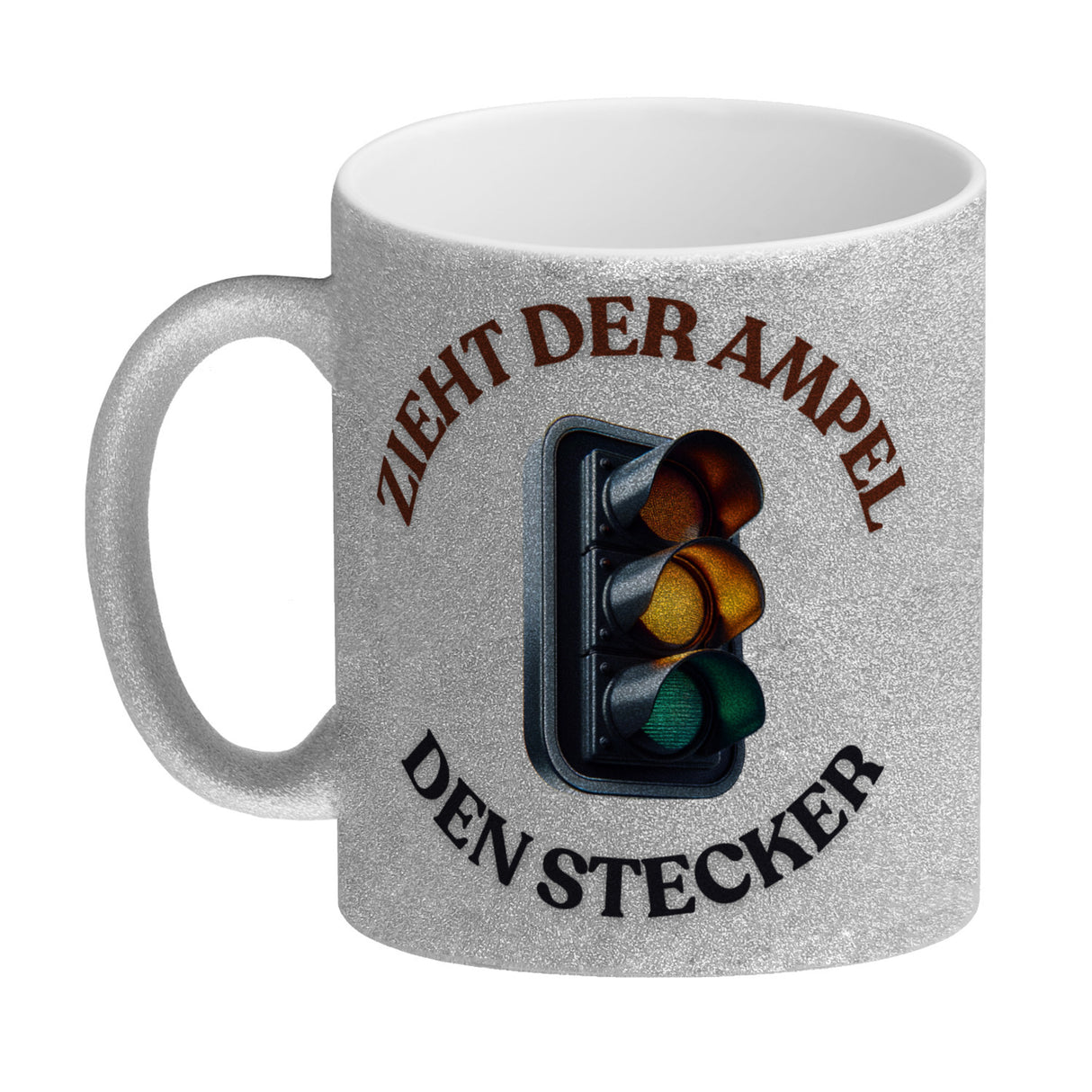 Zieht der Ampel den Stecker Kaffeebecher