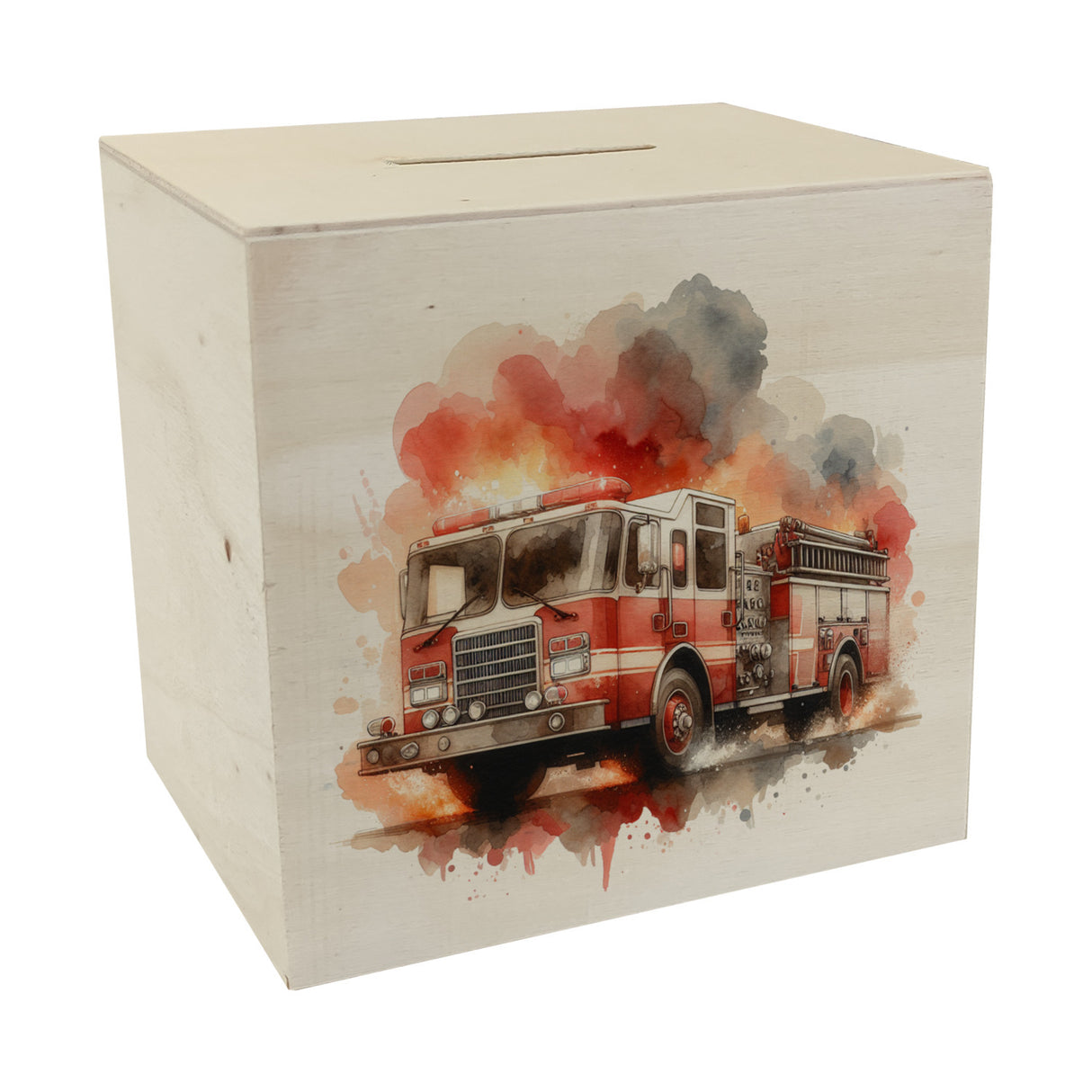 Feuerwehrfahrzeug Spardose