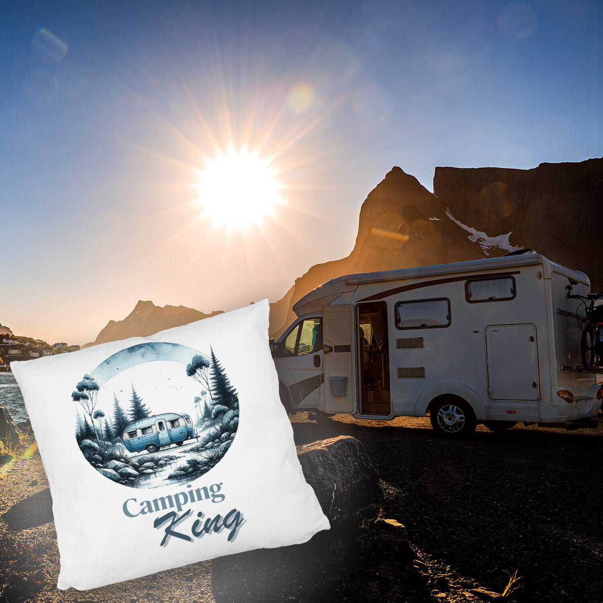 Camping King Wohnwagen Kissen