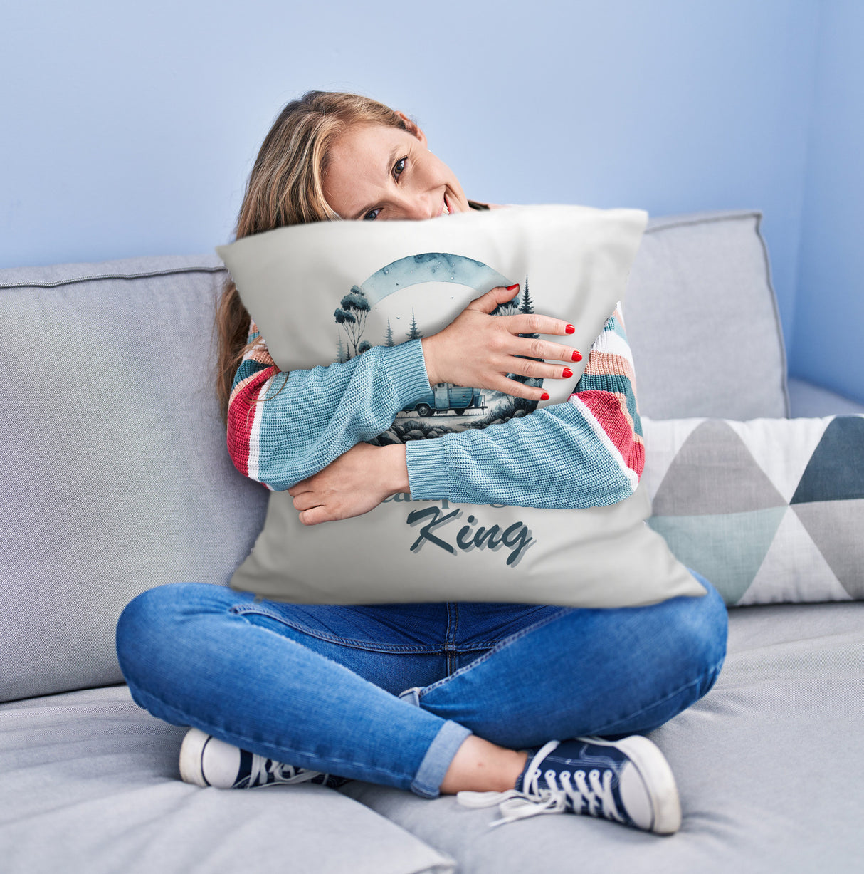 Camping King Wohnwagen Kissen