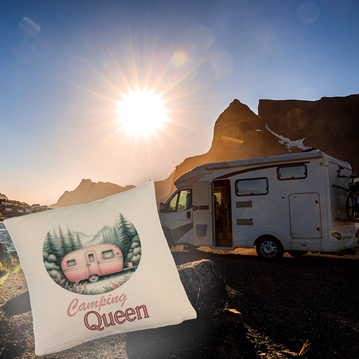 Camping Queen Wohnwagen Kissen