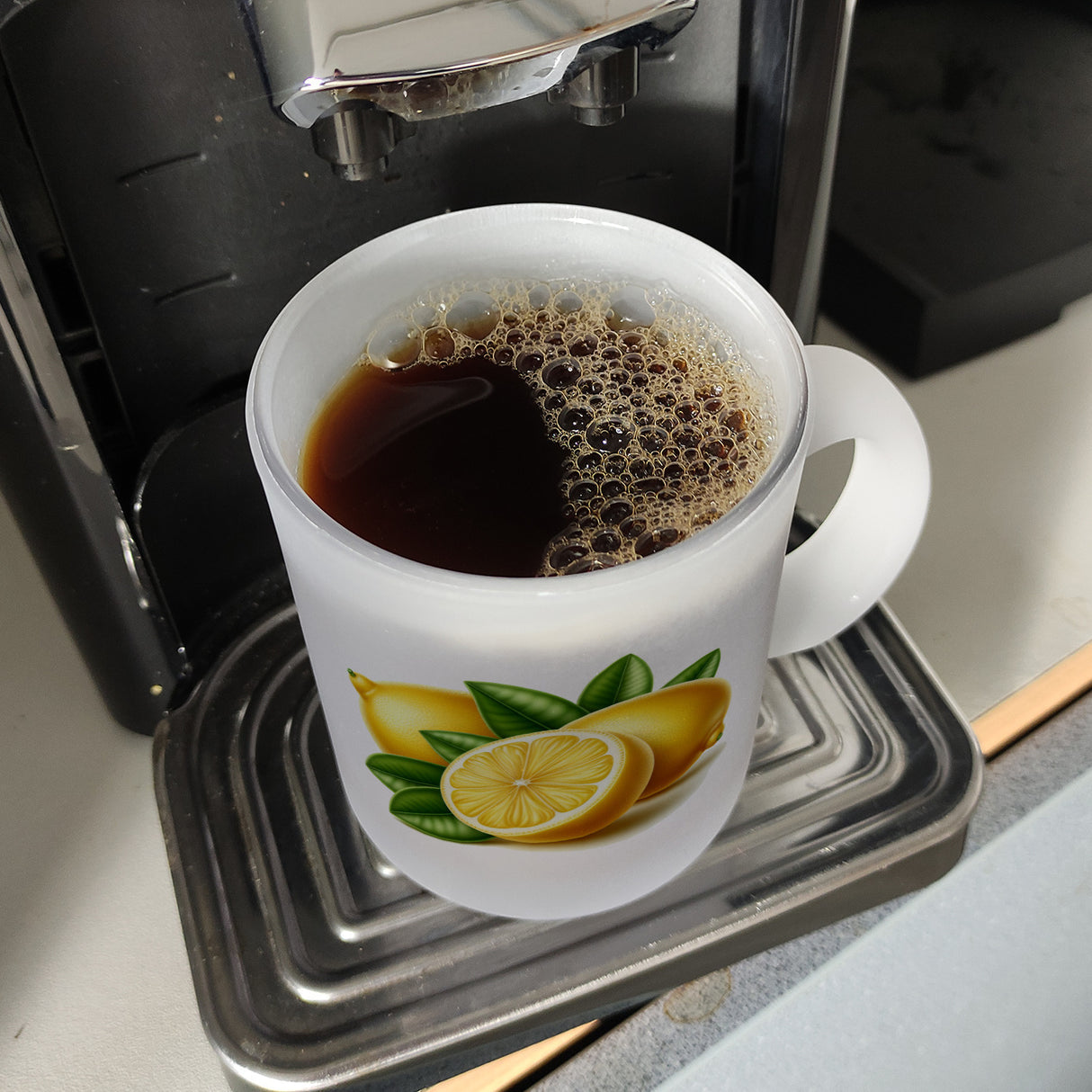 Zitronen Kaffeebecher