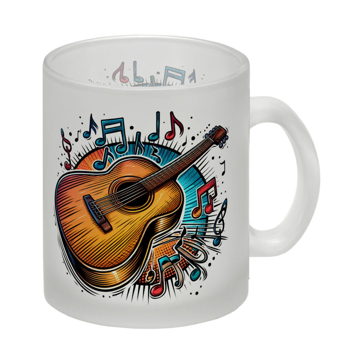 Akustikgitarre Kaffeebecher