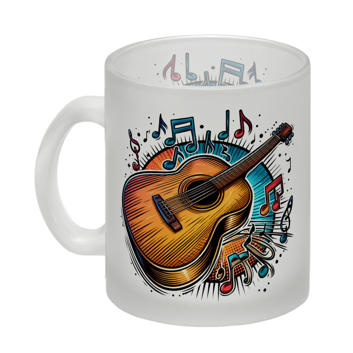 Akustikgitarre Kaffeebecher