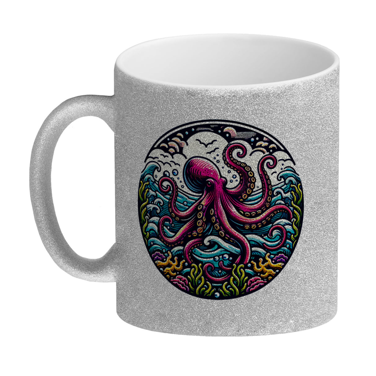 Oktopus Kaffeebecher
