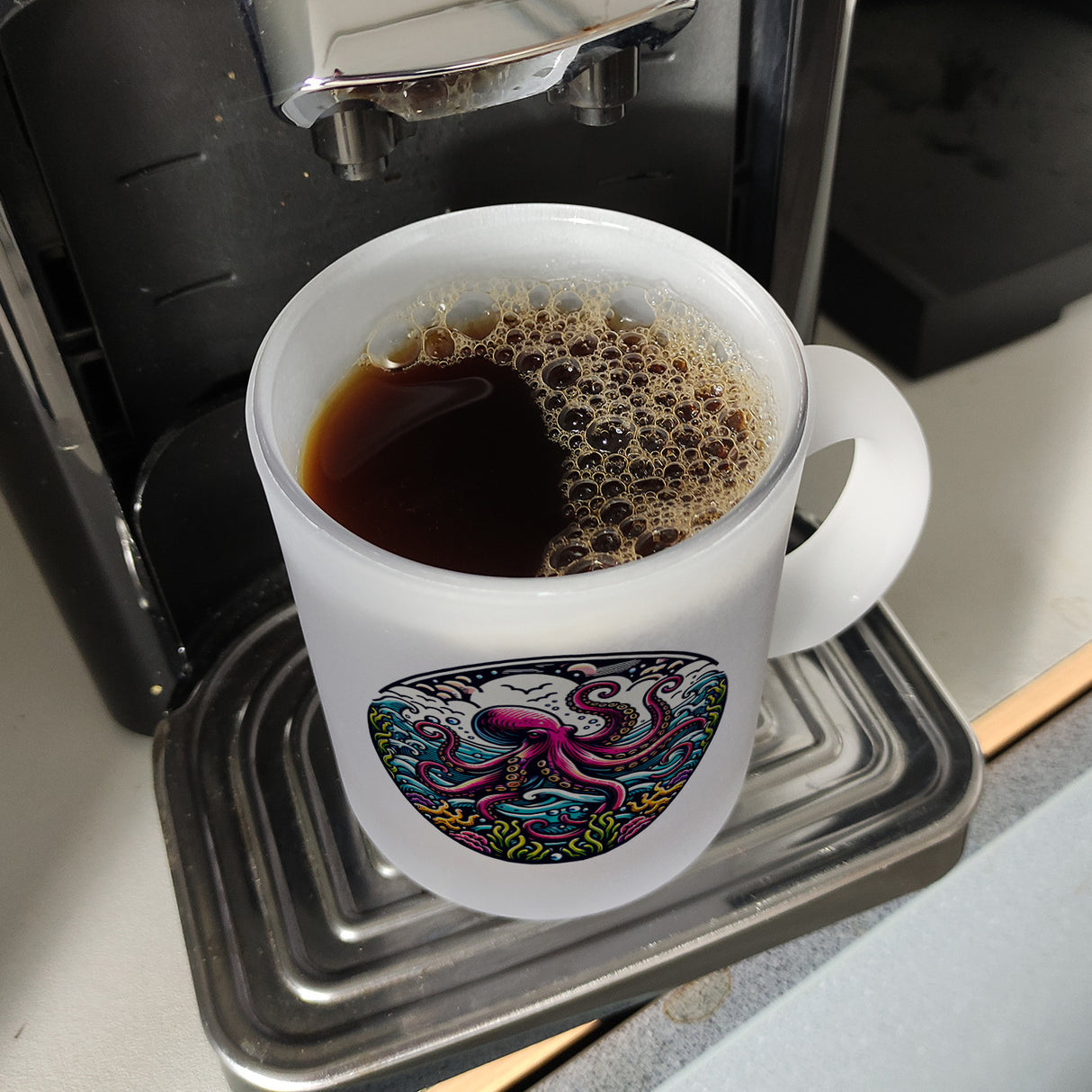 Oktopus Kaffeebecher