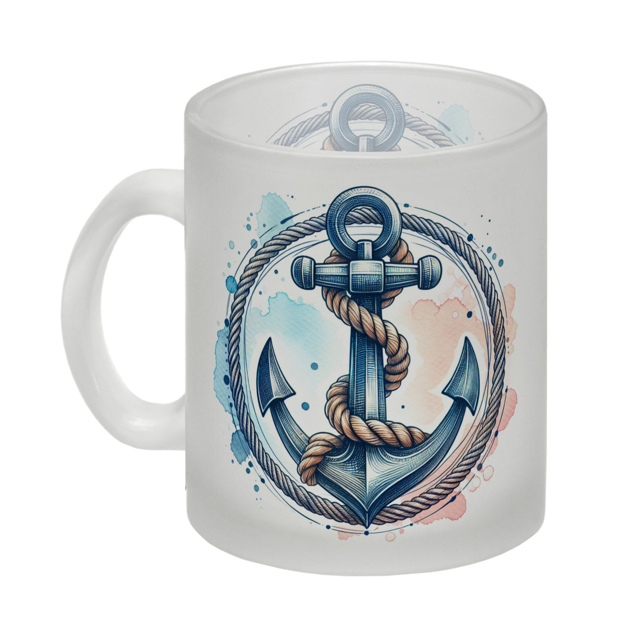 Anker mit Seil Kaffeebecher