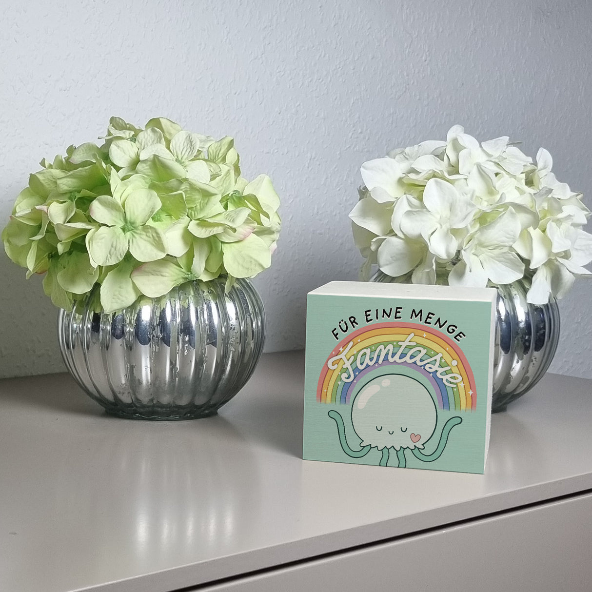 Jelly & Friends Qualle Spardose mit Spruch Für eine Menge Fantasie
