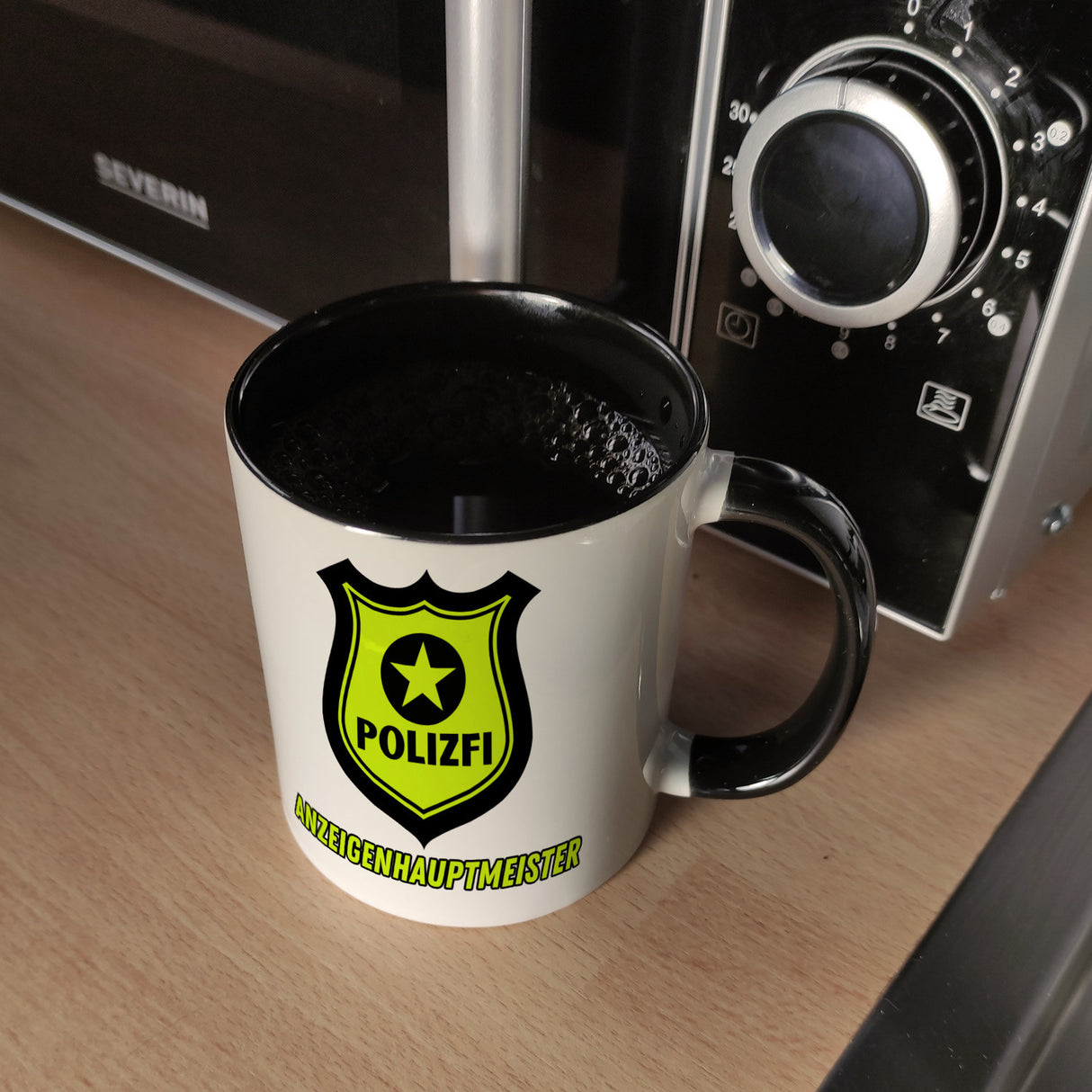 POLIZFI Anzeigenhauptmeister Kaffeebecher