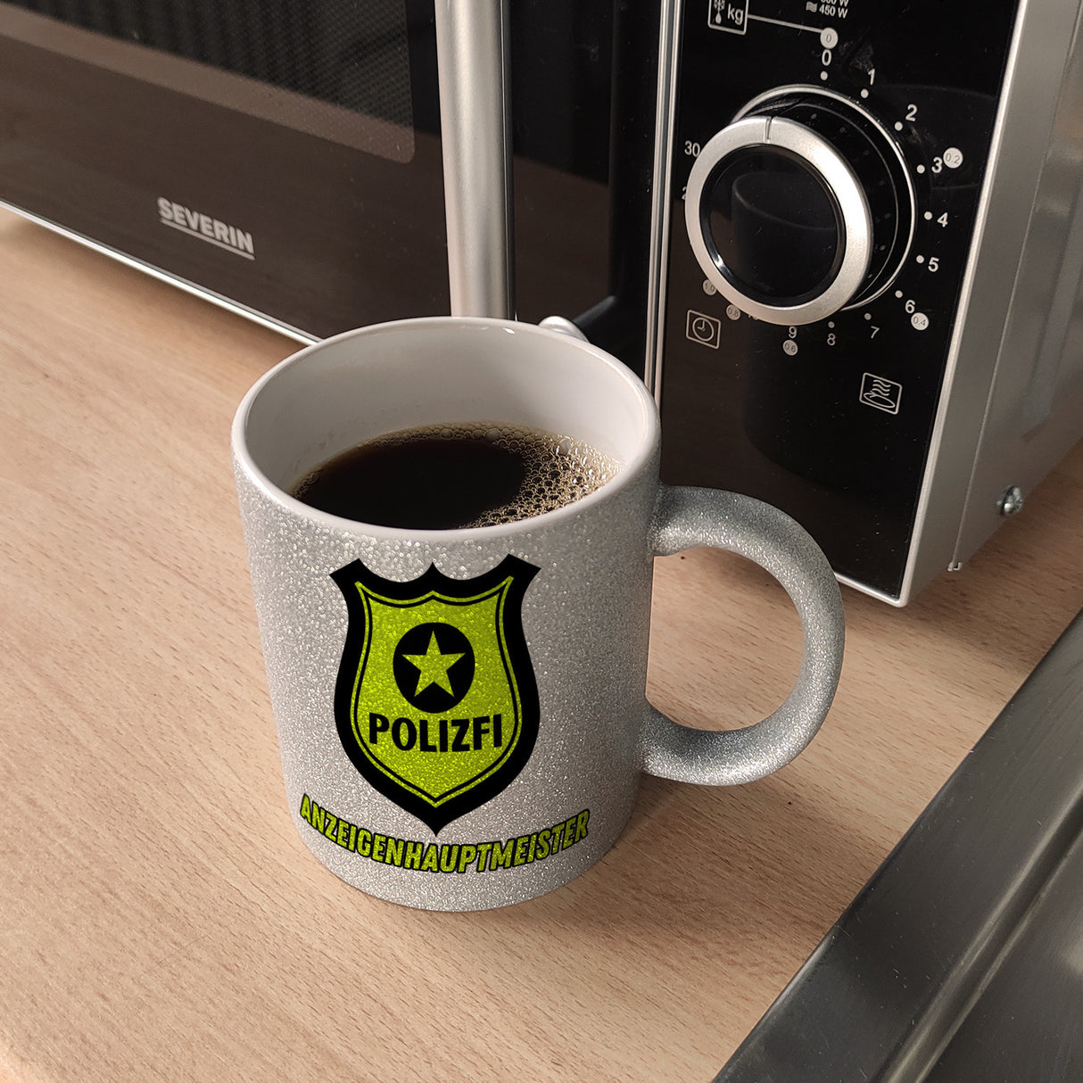 POLIZFI Anzeigenhauptmeister Kaffeebecher
