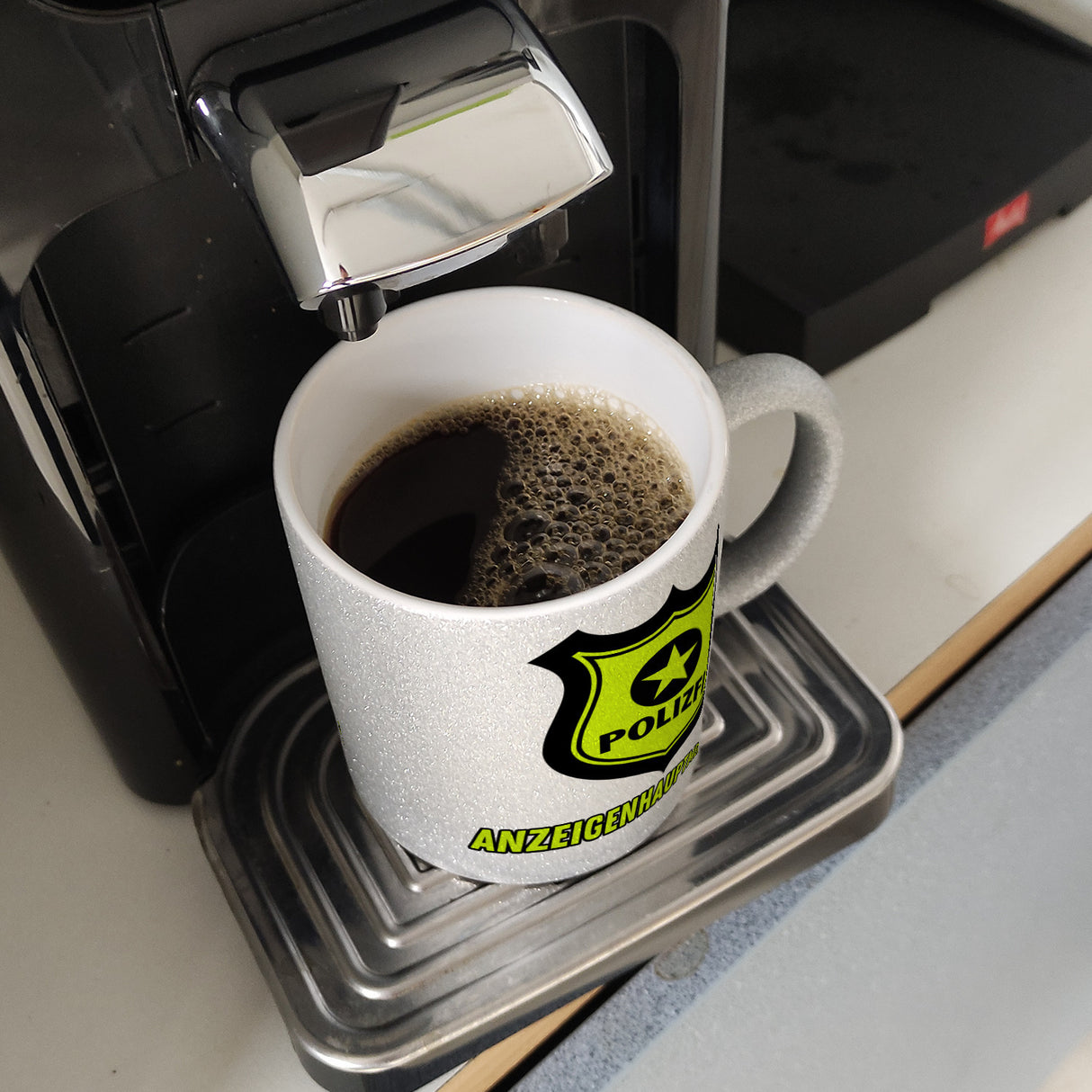 POLIZFI Anzeigenhauptmeister Kaffeebecher