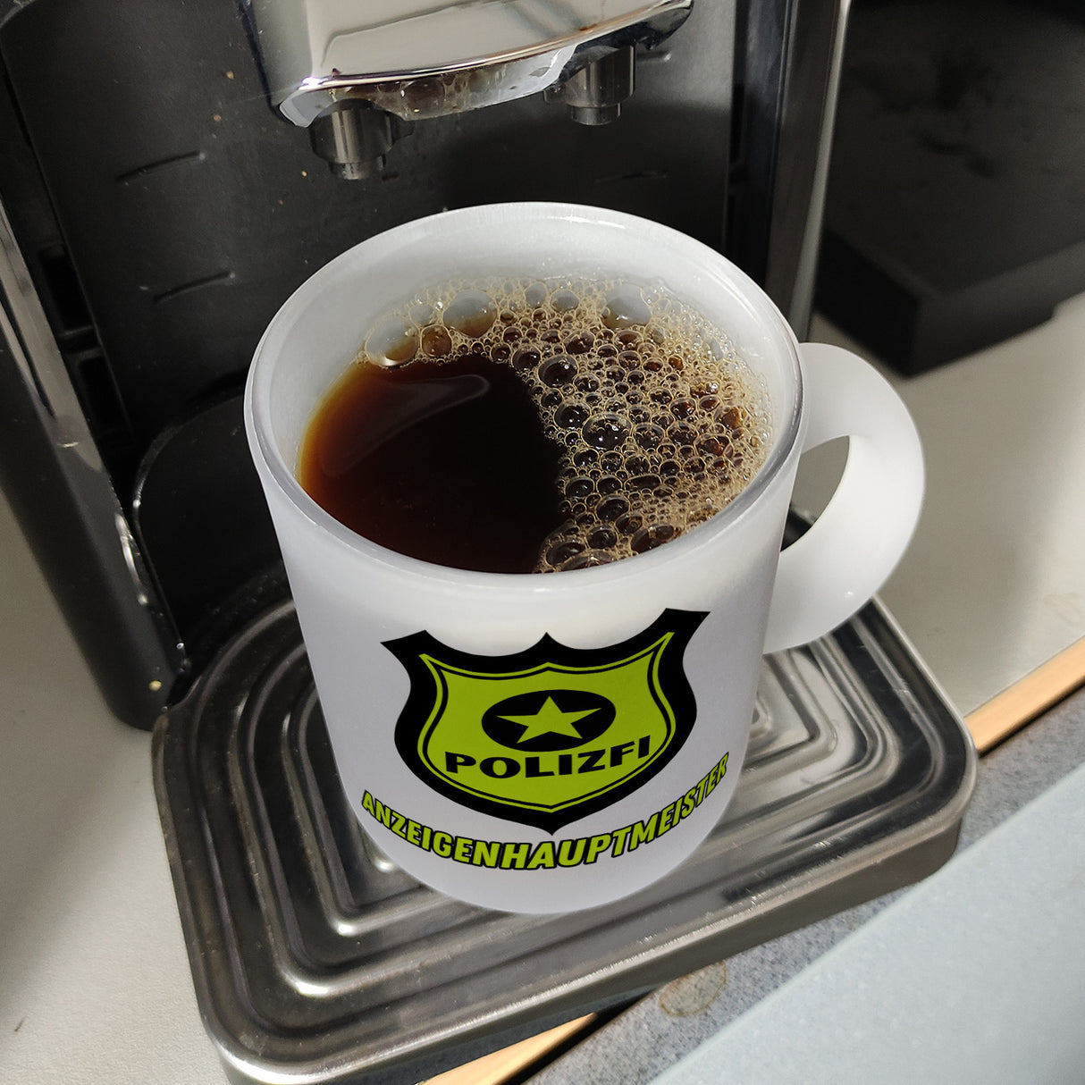 POLIZFI Anzeigenhauptmeister Kaffeebecher