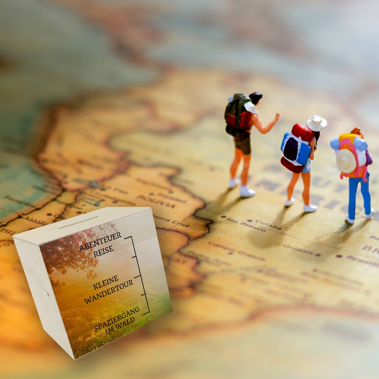 Wander Abenteuer Spardose