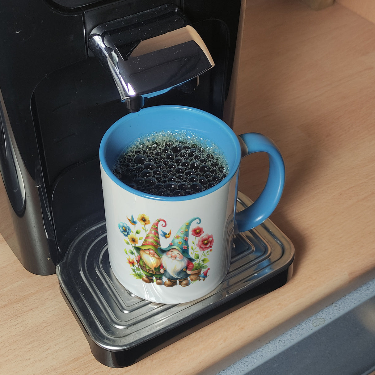 Süße Gartenzwerge Kaffeebecher