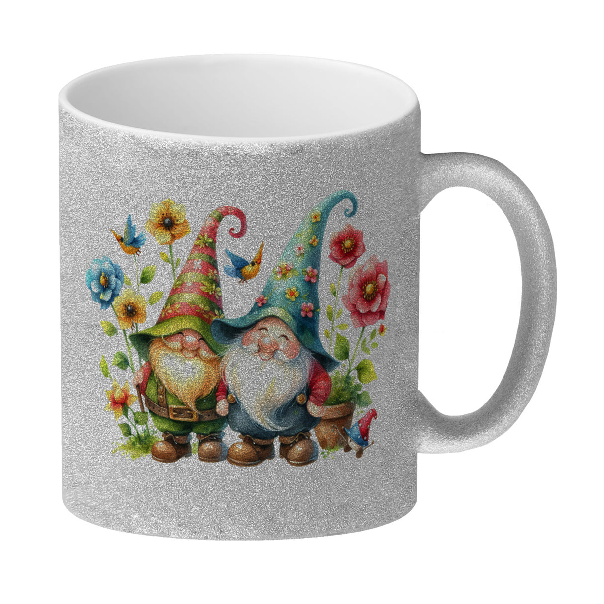 Süße Gartenzwerge Kaffeebecher