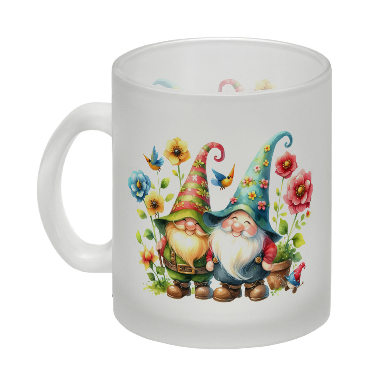 Süße Gartenzwerge Kaffeebecher