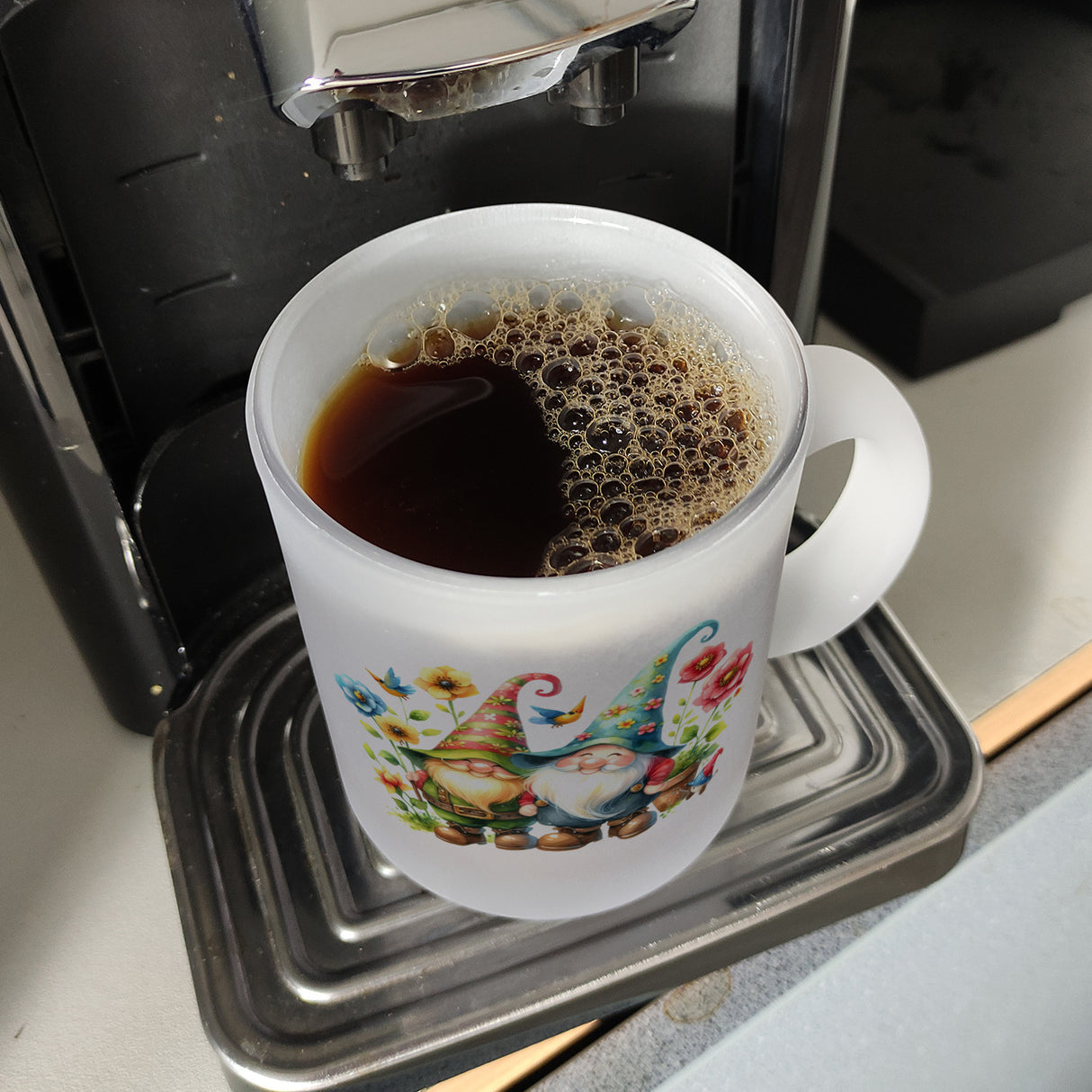 Süße Gartenzwerge Kaffeebecher