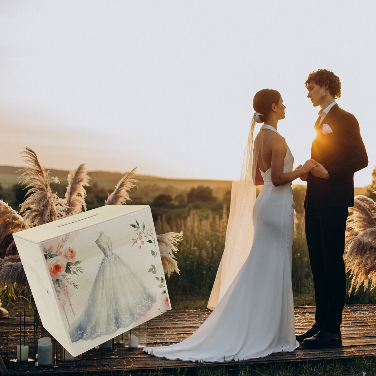 Brautkleid Spardose