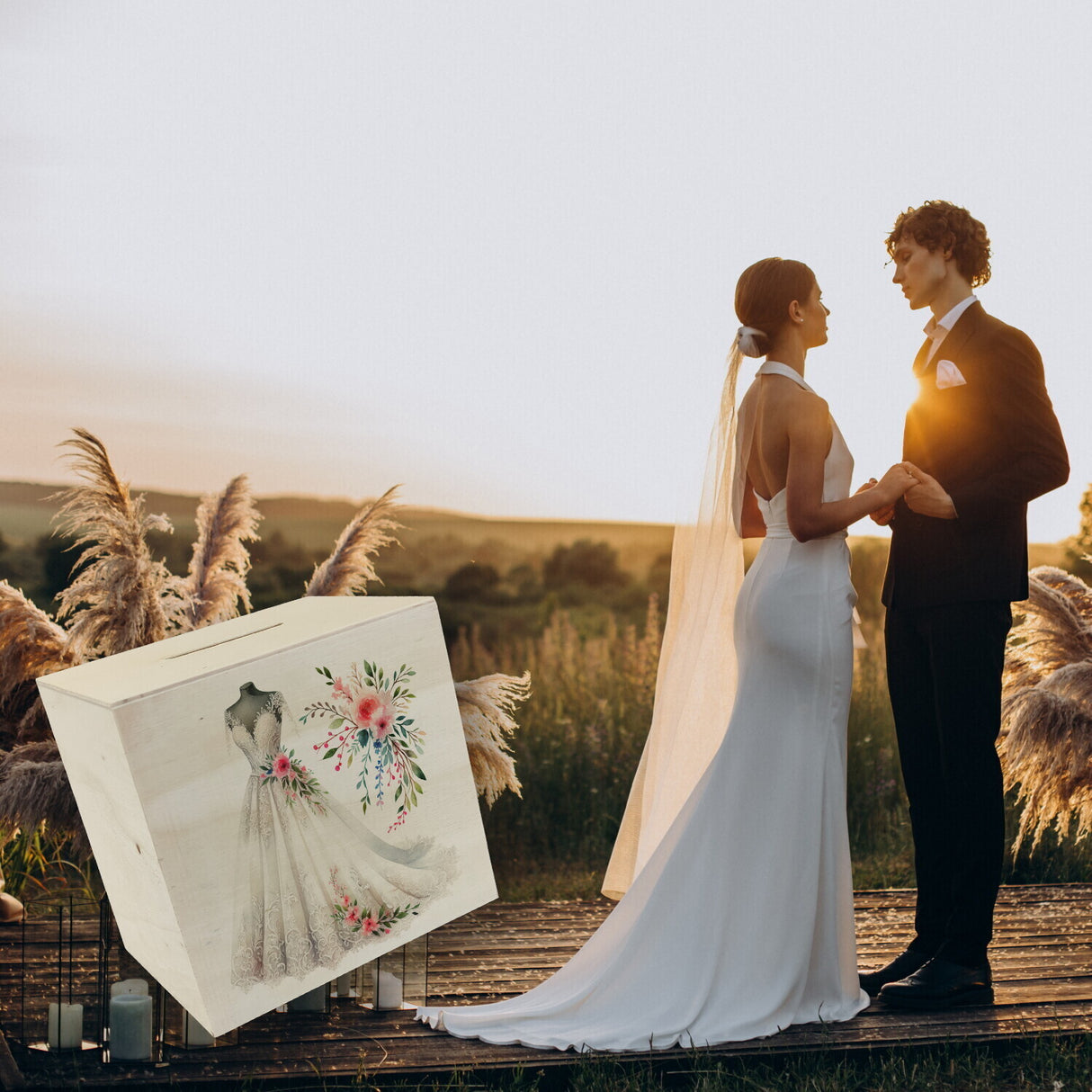 Brautkleid Spardose