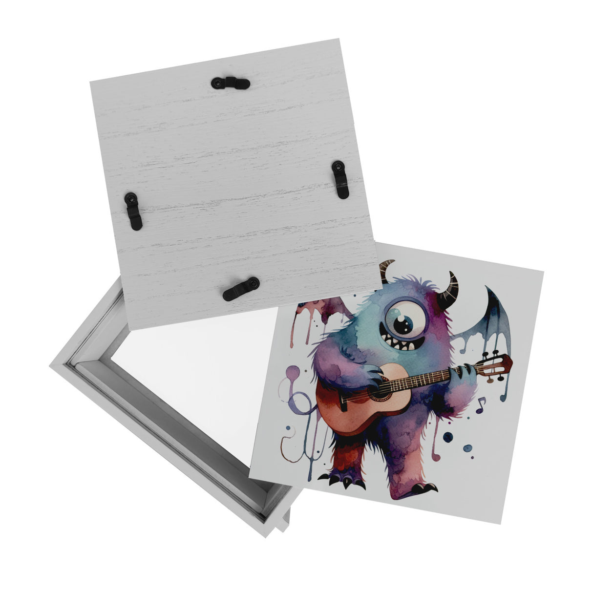 Freches Monster mit Gitarre Spardose