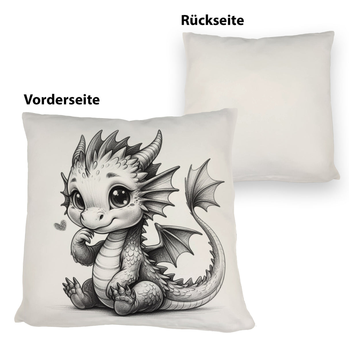 Niedlicher Drache Kissen