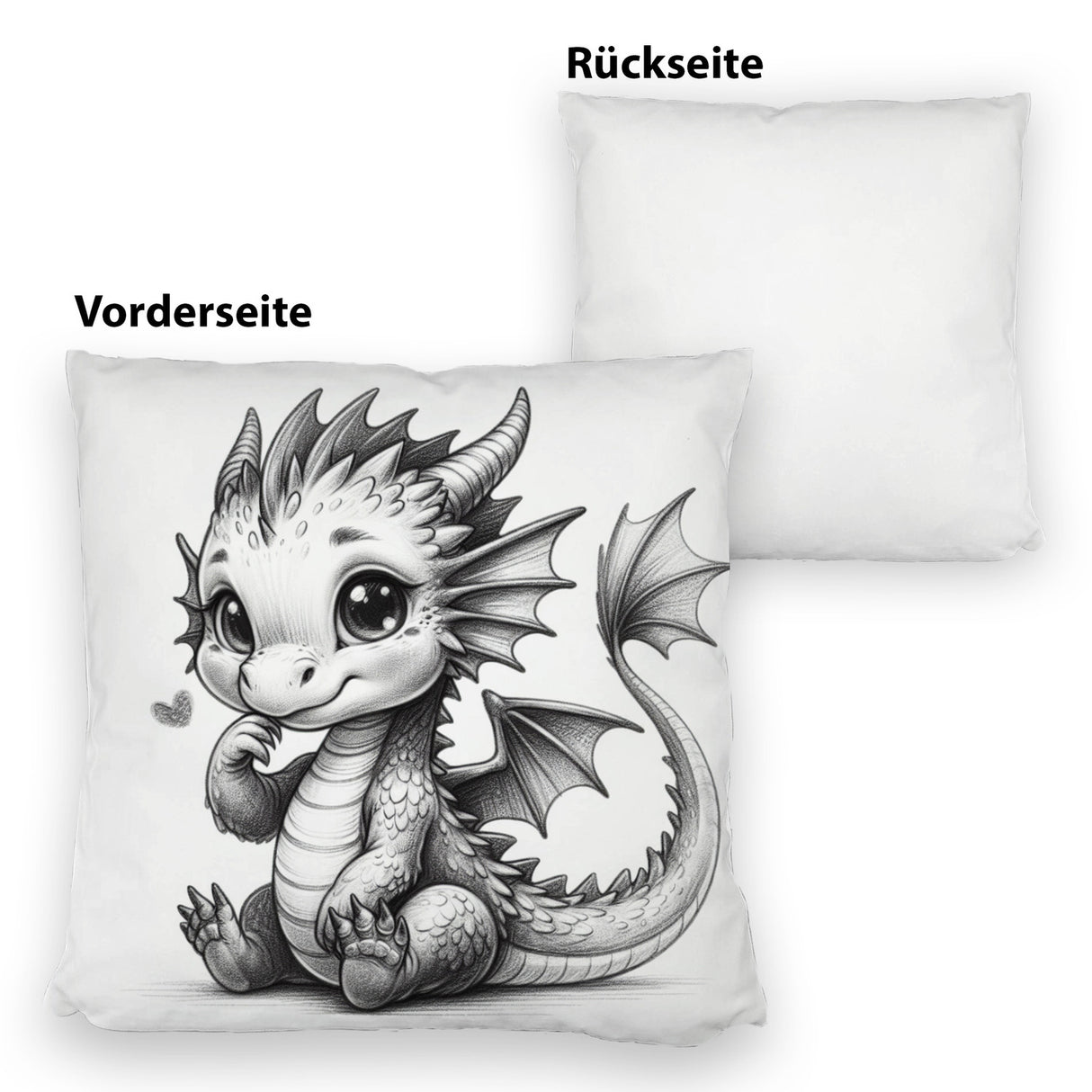 Niedlicher Drache Kissen
