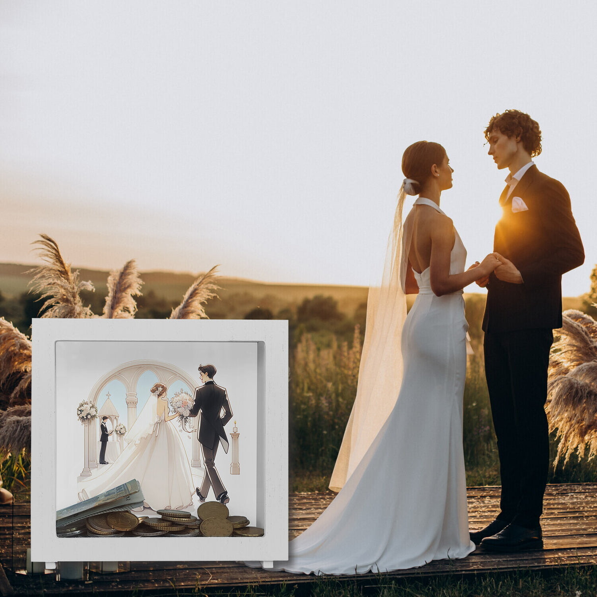 Hochzeitskasse Spardose