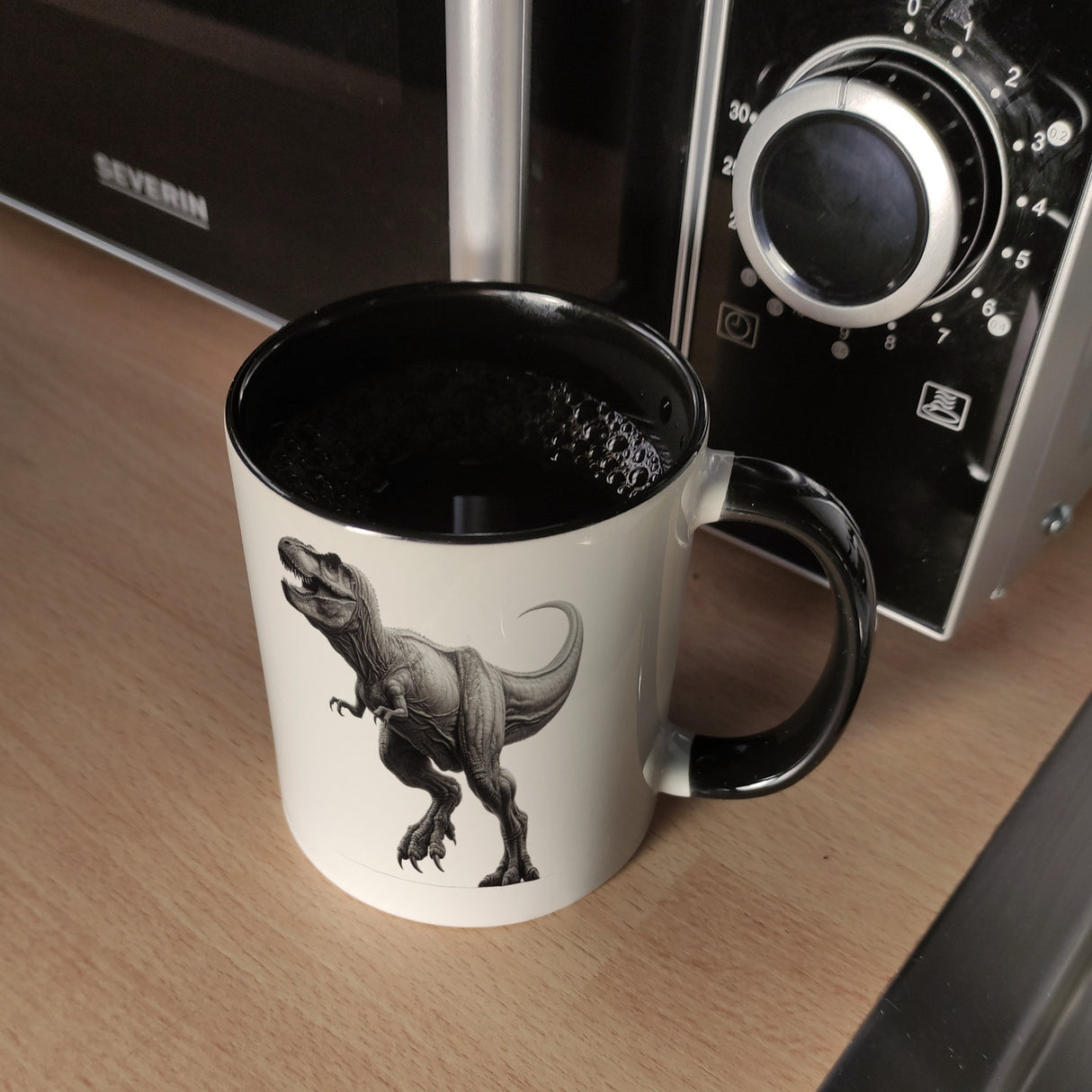 T-Rex Dinosaurier Kaffeebecher