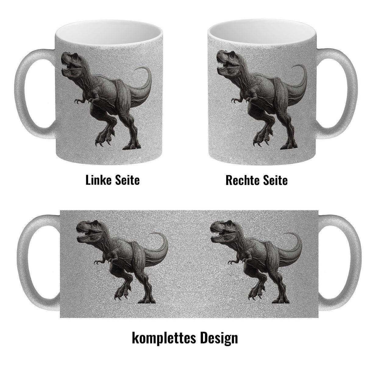 T-Rex Dinosaurier Kaffeebecher