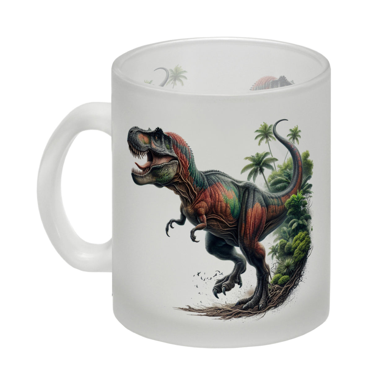 T-Rex Dinosaurier Kaffeebecher