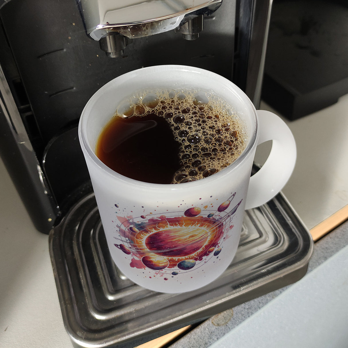 Sonnensystem Planeten Kaffeebecher
