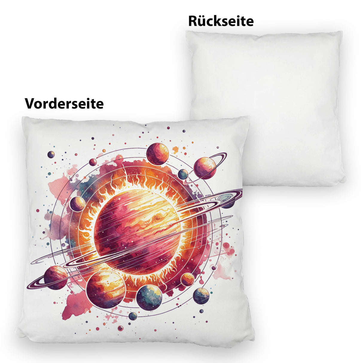 Sonnensystem Planeten Kissen