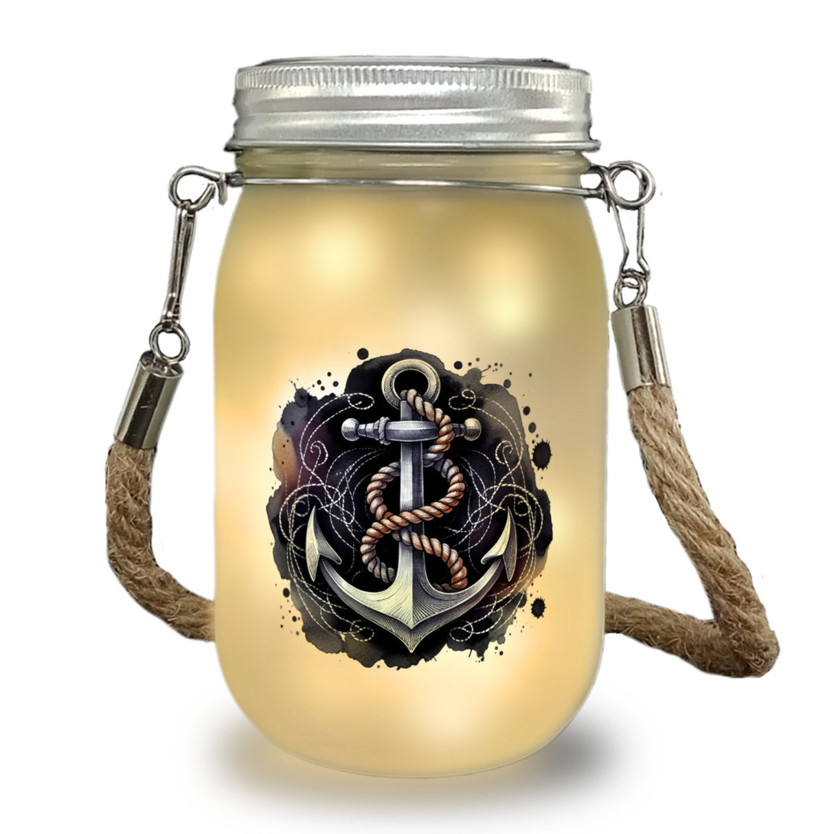 Anker mit Seil Solarlicht