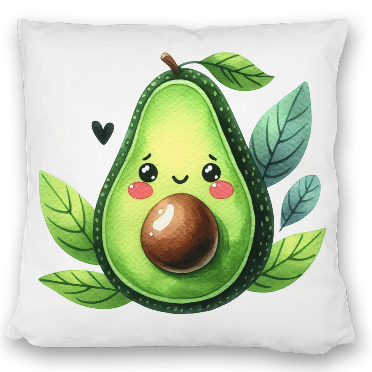 Lächelnde Avocado Kissen