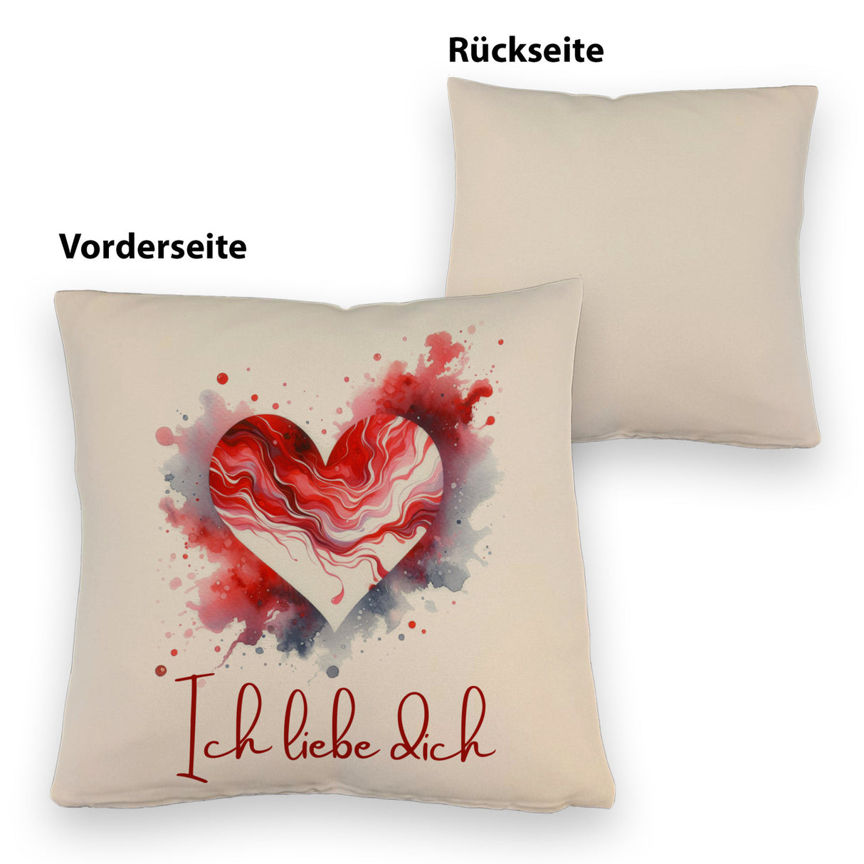 Ich liebe dich Kissen