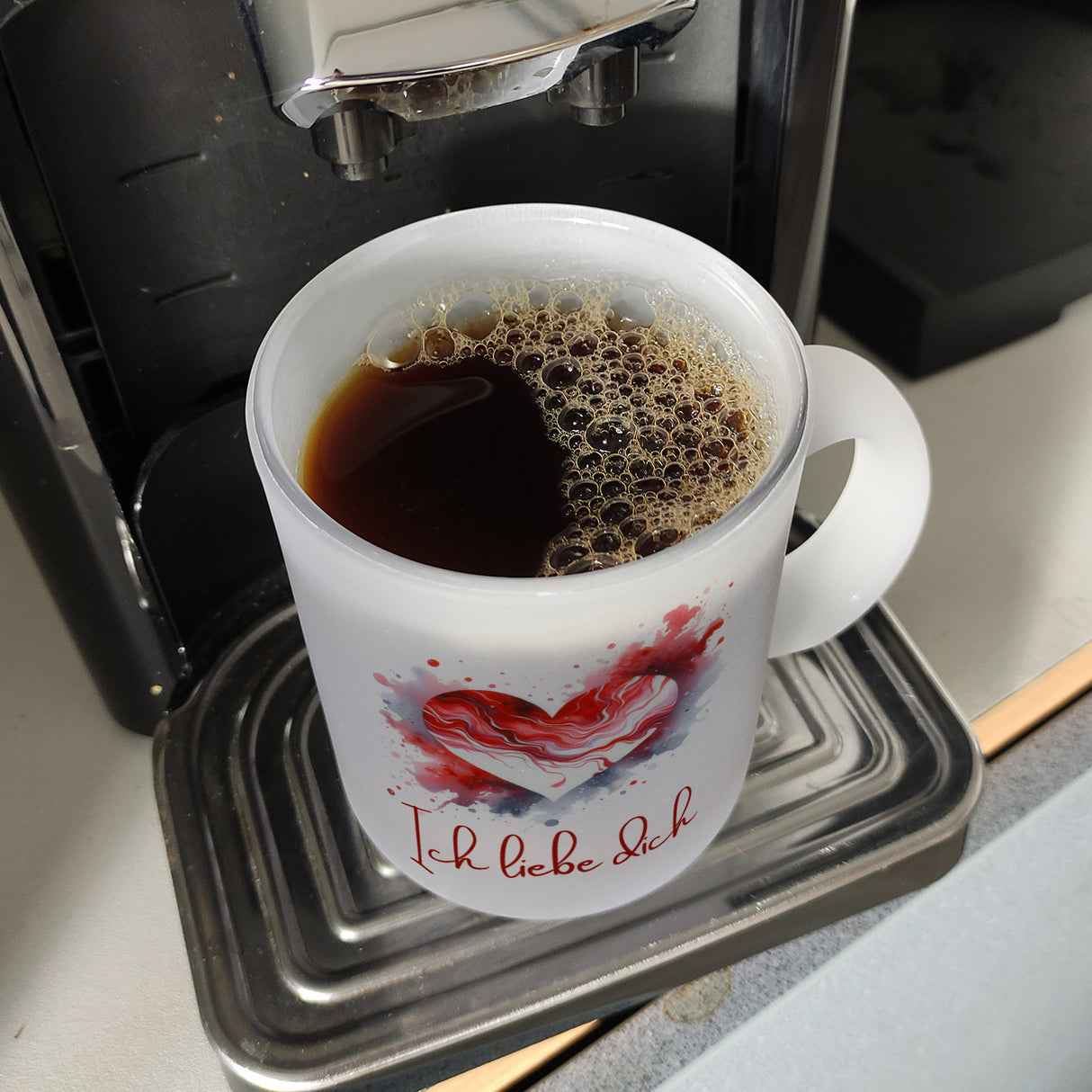Ich liebe dich Kaffeebecher