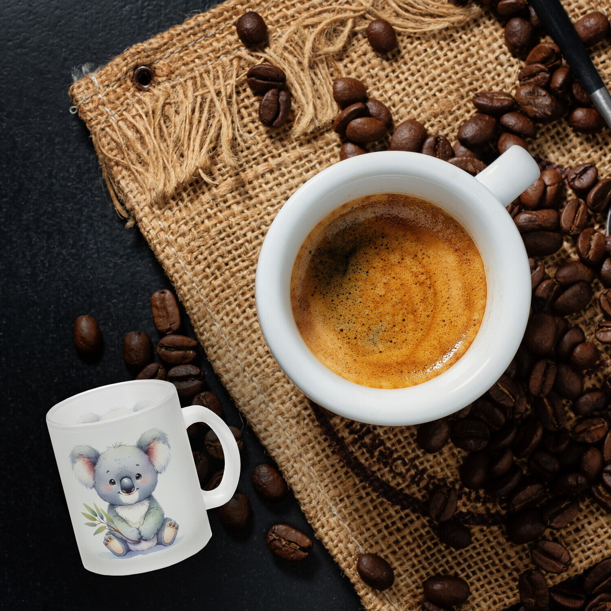 Sitzender Koala Kaffeebecher
