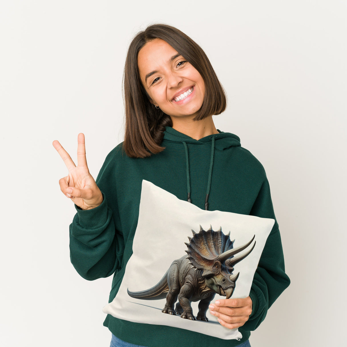 Triceratops Kissen