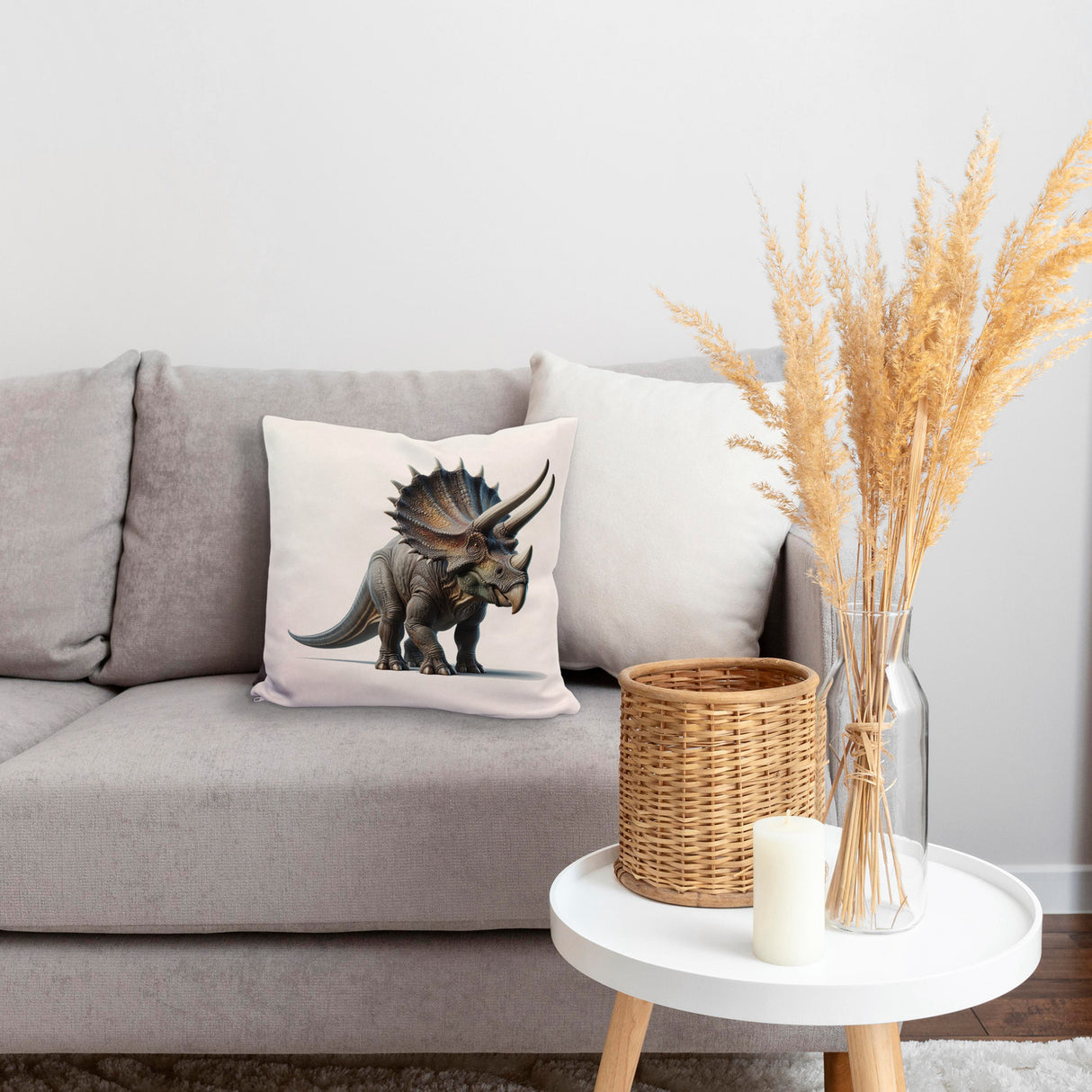 Triceratops Kissen