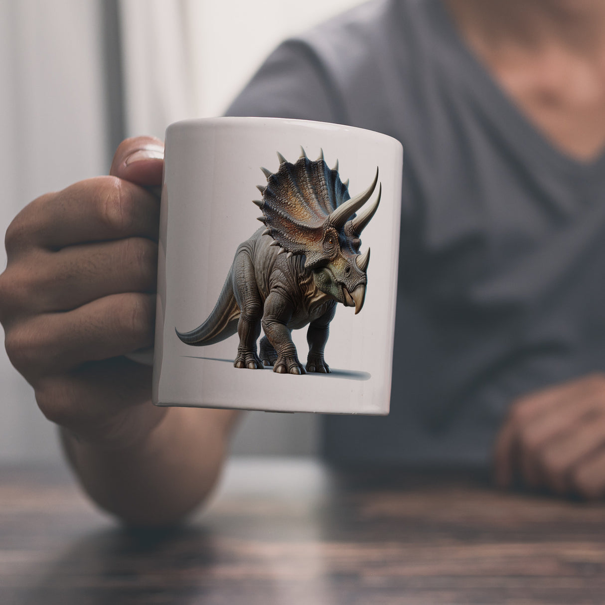 Triceratops Kaffeebecher