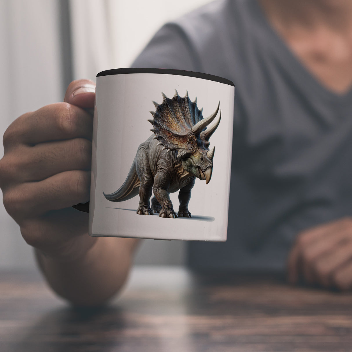 Triceratops Kaffeebecher